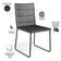 Kit 06 Cadeiras Decorativa Estofada Para Sala De Jantar Preto Maya L02 Couríssimo Preto - Lyam Decor