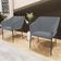 Kit 4 Cadeiras Para Sala de Jantar Estar Living Olívia L02 Suede Cinza - Lyam Decor