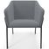 Kit 4 Cadeiras Para Sala de Jantar Estar Living Olívia L02 Suede Cinza - Lyam Decor