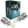 Kit Ultra Led V10 Super Bco 6500K 30W 20.000 Lumen H11 H8 H9