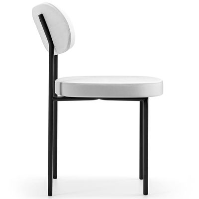 Kit 02 Cadeiras Decorativas Para Sala De Jantar Melina L02 Facto Branco - Lyam Decor