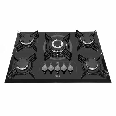 Cooktop a Gás Philco 5 Queimadores Superautomático PCT05TC Bivolt Bivolt