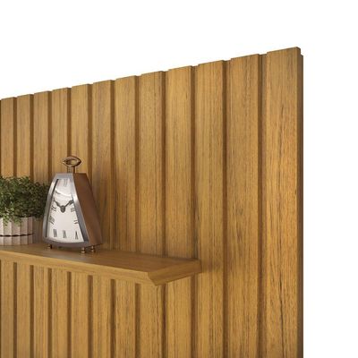 Painel Trento Ripado Para Tvs Até 60 Polegadas Cedro