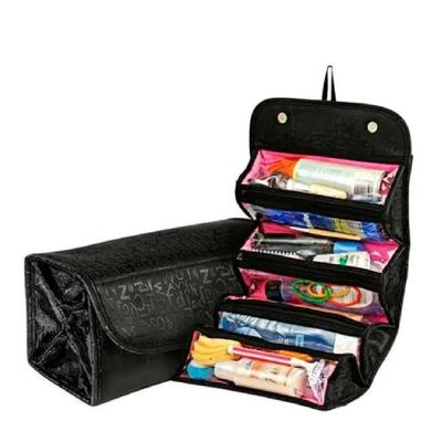 Necessaire De Viagem Maleta Frasqueira Bolsa Rolinho Organizador De Cosmeticos Maquiagem Portatil
