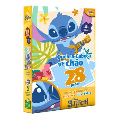 Quebra Cabeça de Chão 28 Peças Disney Stitch 8094 - Toyster