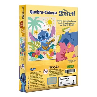 Quebra Cabeça de Chão 28 Peças Disney Stitch 8094 - Toyster