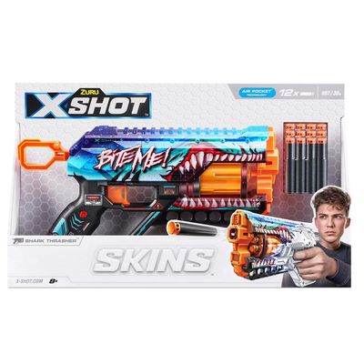 Lançador de Dardos X-Shot - Skins Griefer - Shark Thrasher