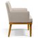 Poltrona Decorativa Para Sala de Estar e Recepção Beatriz W01 Linho Cru - Lyam Decor