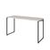 Kit 02 Mesas Para Escritório e Home Office Industrial Aspen 135 cm C01 Snow - Lyam Decor