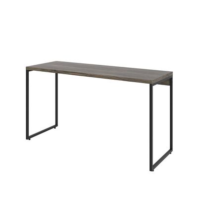 Mesa Para Escritório e Home Office Industrial Aspen 135 cm C01 Carvalho Dark - Lyam Decor