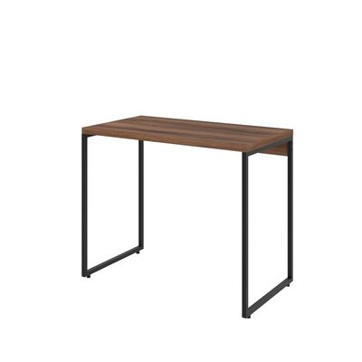 Mesa Para Escritório e Home Office Industrial Aspen 90 cm C01 Nogal - Lyam Decor