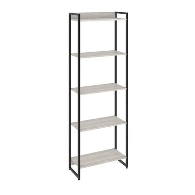 Kit 3 Estantes Multiuso Escritório Industrial 5 Prateleiras Areta 186x60cm C01 Snow - Lyam Decor