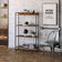 Kit 3 Estantes Multiuso Escritório Industrial 4 Prateleiras Areta 145x80cm C01 Nogal - Lyam Decor