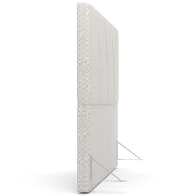 Cabeceira Cama Box Casal King  195 cm Aurora W01 Linho Champagne - Lyam Decor