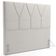 Cabeceira Cama Box Casal King  195 cm Aurora W01 Linho Champagne - Lyam Decor