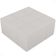 Kit 02 Puffs Decorativos Para Sala De Estar Quadrado Milano 90x90 W01 Bouclê Cru - Lyam Decor