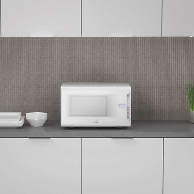 Micro-ondas Electrolux 31L Branco com Painel Integrado e Display Econômico (MI41T) 220V