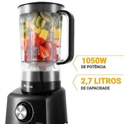 Liquidificador Philco 2,7L com Filtro PLQ11A 220V