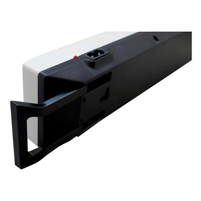 Luminária Lâmpada Emergência 60 LEDs Recarregável Branco