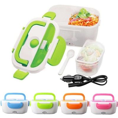 Marmita Eletrica Automatica 12v Para Carro Taxi Uber Lancheira Termica Com Divisorias Lunch Box