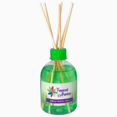 KIT 3 AROMATIZADOR DE AMBIENTE TROPICAL  bambu