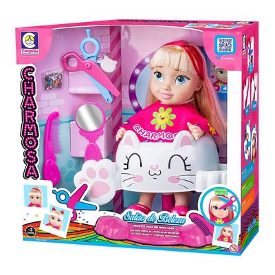 Boneca Charmosa Salão De Beleza -  2506 - Cotiplás