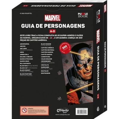 Livro Marvel - Guia de Personagens A-D - Catapulta