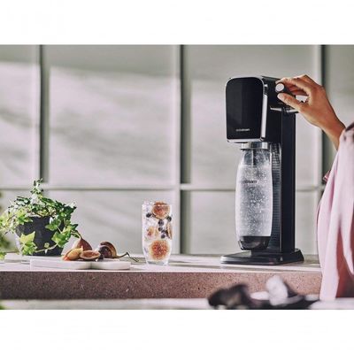 Máquina Para Gaseificar água Art Sodastream Preta