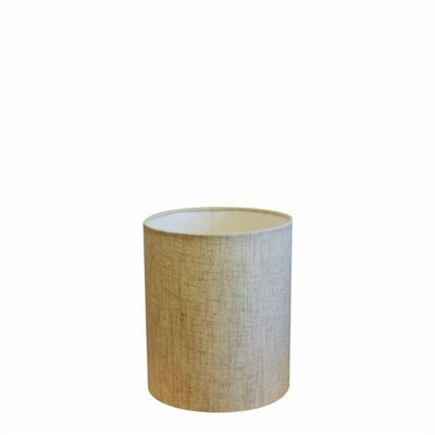 Cúpula Abajur Cilíndrica Cp-7001 ø13x15cm - Rustico Bege