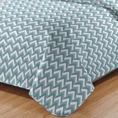 Kit Cobre Leito Colcha Daily King 3 Peças Dupla Face Estampado - Modelo 67 - 100% Poliéster