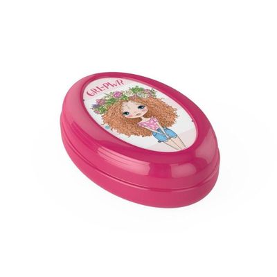 Saboneteira Infantil Girl Power Rosa