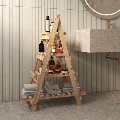 Suporte Estante Piramide Portatil Treliça Leve