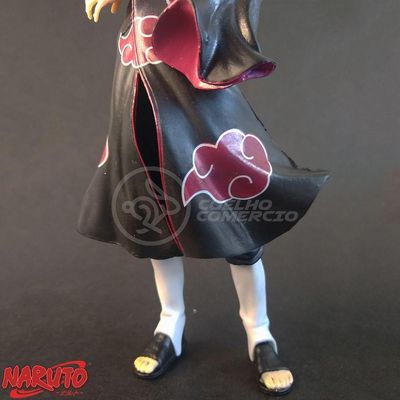 Brinquedo Action Figure Itachi Uchiha Akatsuki 18Cm Colecionável Universo Shippuden Ninja Ultimate