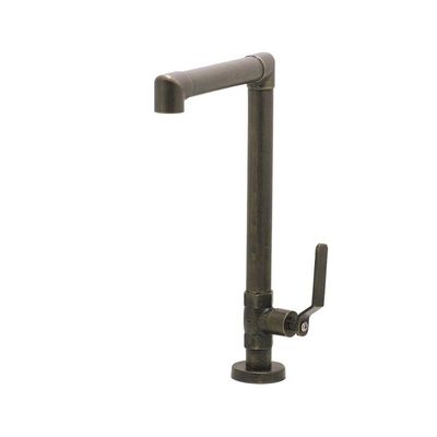 Kit Torneira Banheiro Lavatório Mesa Industrial Rústica Dourado Ouro Velho + 1 Válvula Pia Cuba Metal