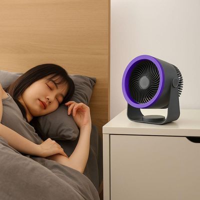 Ventilador De Mesa Super Silencioso Sem Fio Portátil