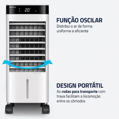 Climatizador Fresh Air Mondial Branco 90W CL-07L110V