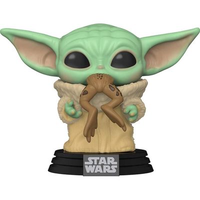 Funko Pop Star Wars Mandalorian 379 The Child w/ Frog Baby Yoda