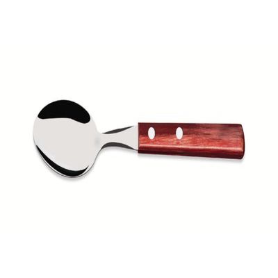 Colher Mesa Inox Polywood Vermelho Tramontina