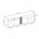 Rack Bancada Nt 1290 Freijó Com Off White - Notável