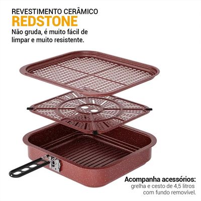 Fritadeira Elétrica Air Fryer Oven PAF15B 15L Philco Preto / 220V
