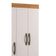 Guarda-roupa 3 Portas Nazta Freijó Com Off White - Moveisaqui