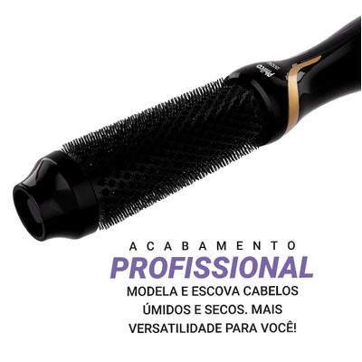 Escova Secadora Philco Íons Tourmaline 1300W Bivolt PES33A Bivolt