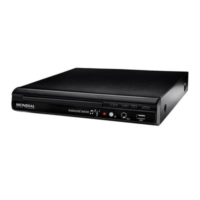 Dvd Karaoke Aparelho dvd Player Mondial Entrada Usb Ii Mp3 Bivolt D20