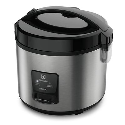 Panela de Arroz Elétrica Electrolux por Rita Lobo 3,5L Preta Efficient 2 em 1 (ERC20) 220V