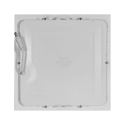 Luminária Painel Led 18w Embutir Quadrada 22cm 6500k Demi 8210