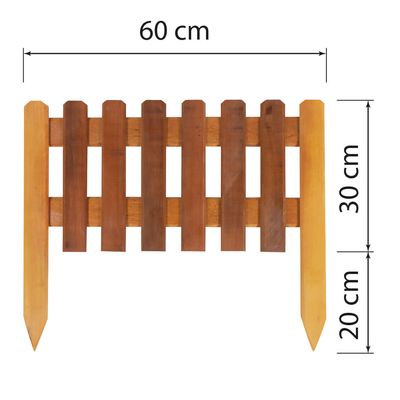 Cerca de Madeira Para Jardim e Decoração 60 x 50 cm Bel Único