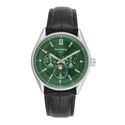 Relogio Mondaine Masculino Ref: 32948g0mvno2 Multifunção Prateado
