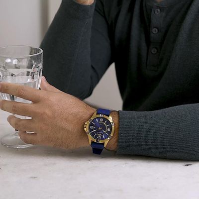 Relógio Seculus Masculino Ref: 44300gpsvdu2 Esportivo Dourado