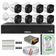 Kit 8 Câmeras Intelbras Cftv 1080p Full Color Colorida Noite C/HD 500GB