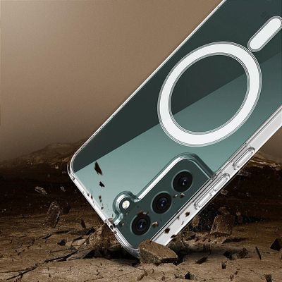Capa MagSafe para Samsung Galaxy S22 Plus - Transparente - Gshield